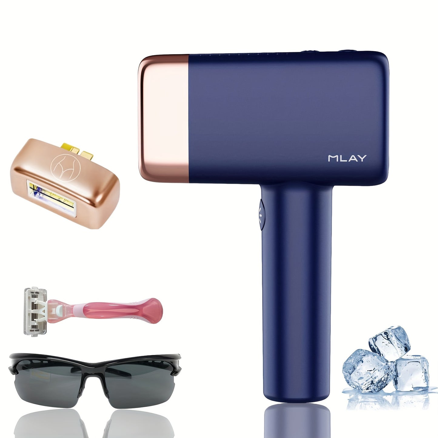 Mareal T14 Home Use IPL Laser EpilatorWith Replaceable Head, Unisex
