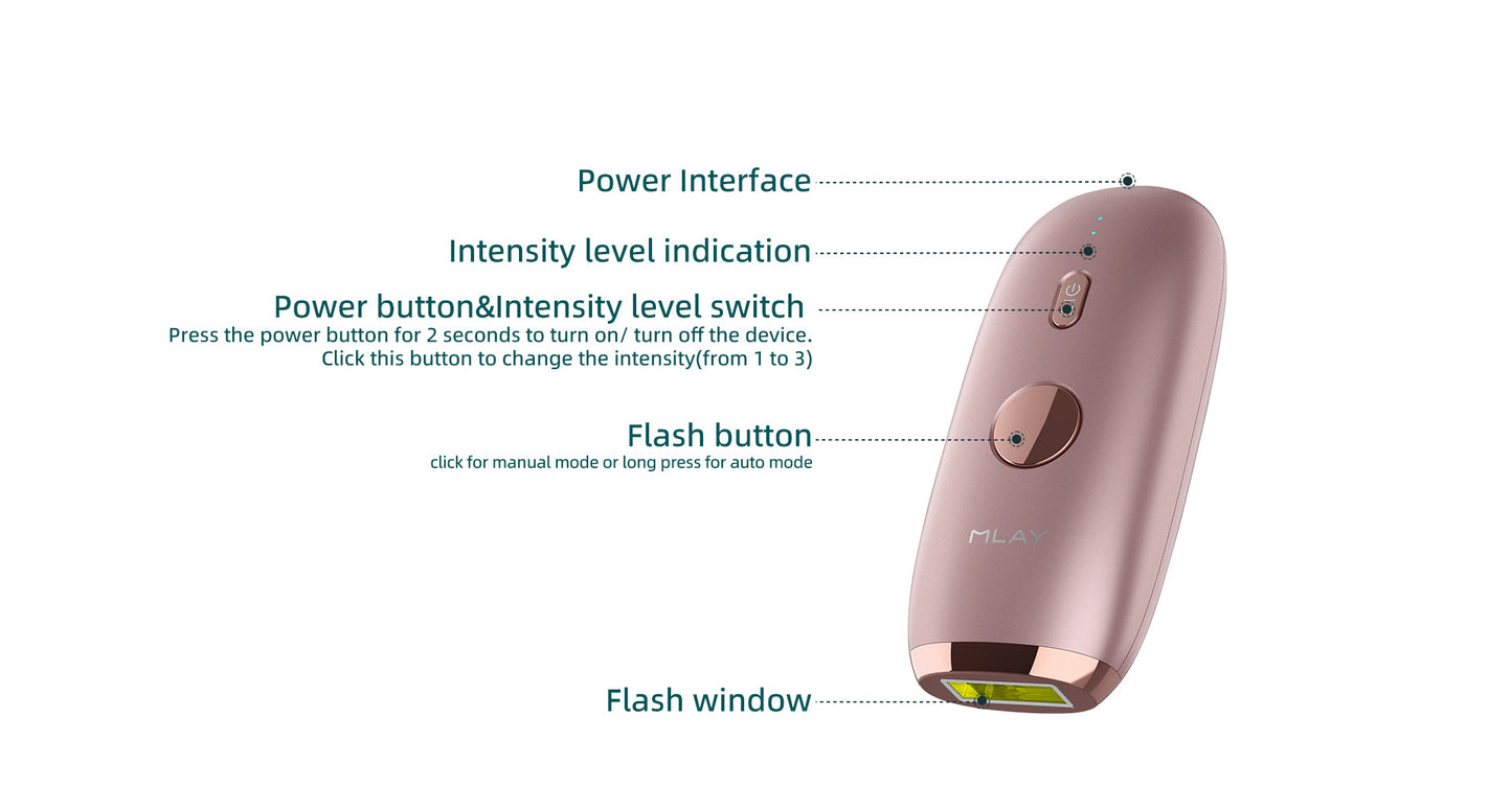 Mareal T11 Home Use IPL Laser Hair Removal Device For Women And Men